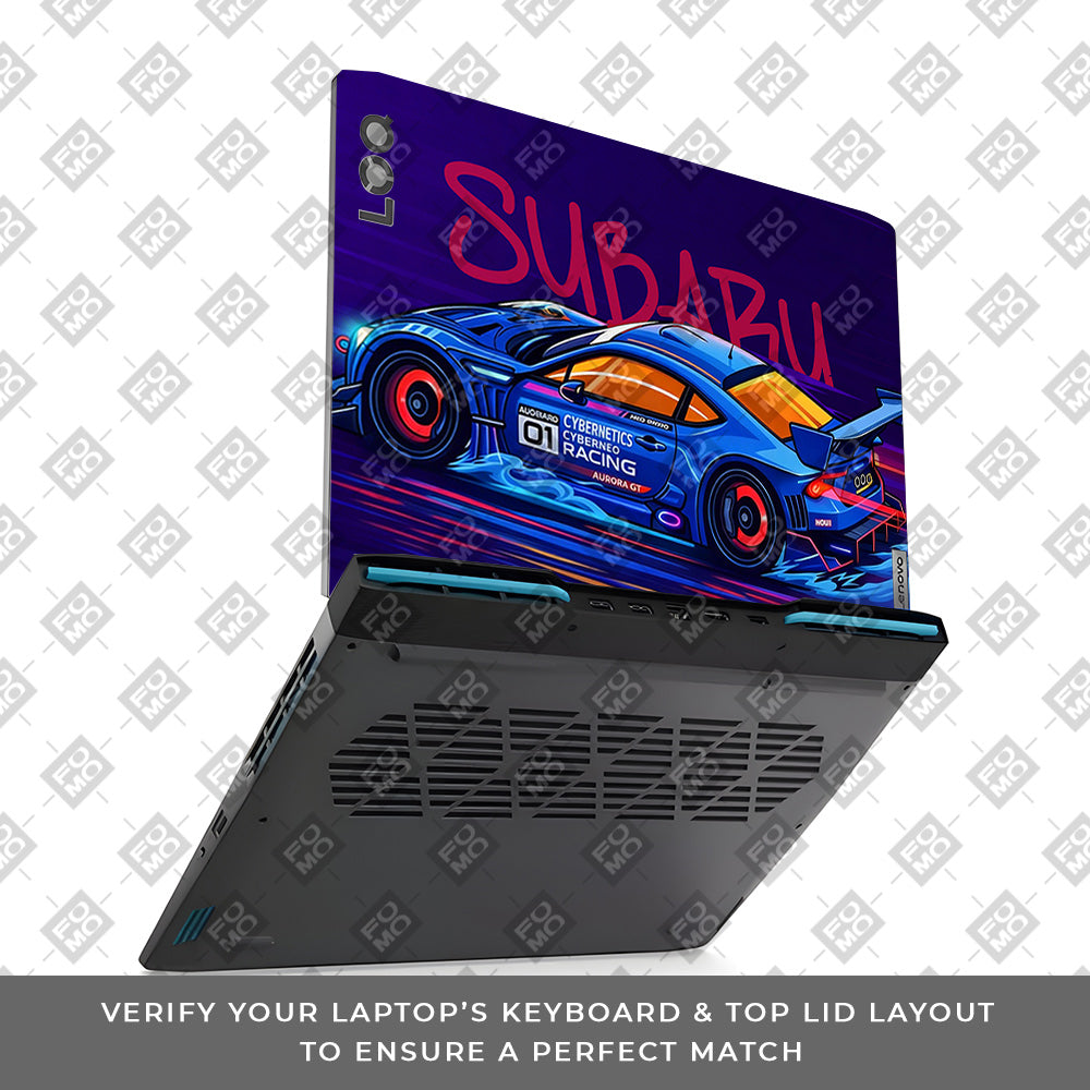 Subaru BRZ Lenovo LOQ 2023 15IRH8, 15APH8 Laptop Skin