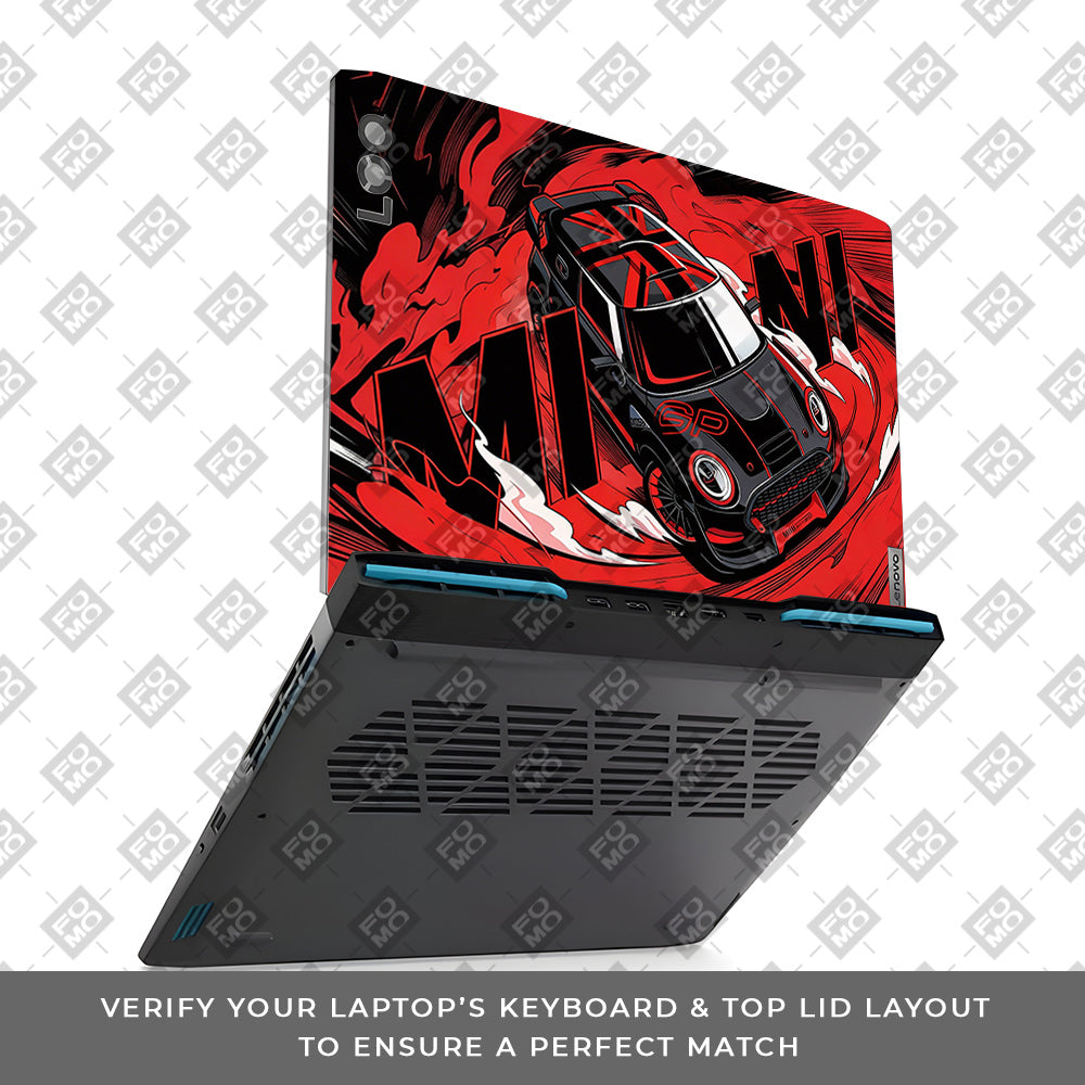 Mini Cooper Lenovo LOQ 2023 15IRH8, 15APH8 Laptop Skin