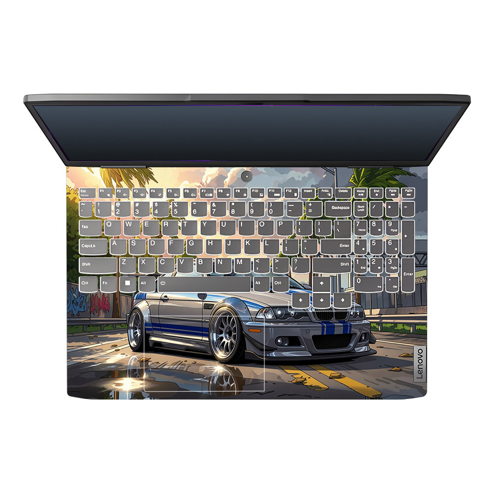 Street Icon BMW E46 Drift Legend Lenovo LOQ 2023 15IRH8, 15APH8 Laptop Skin