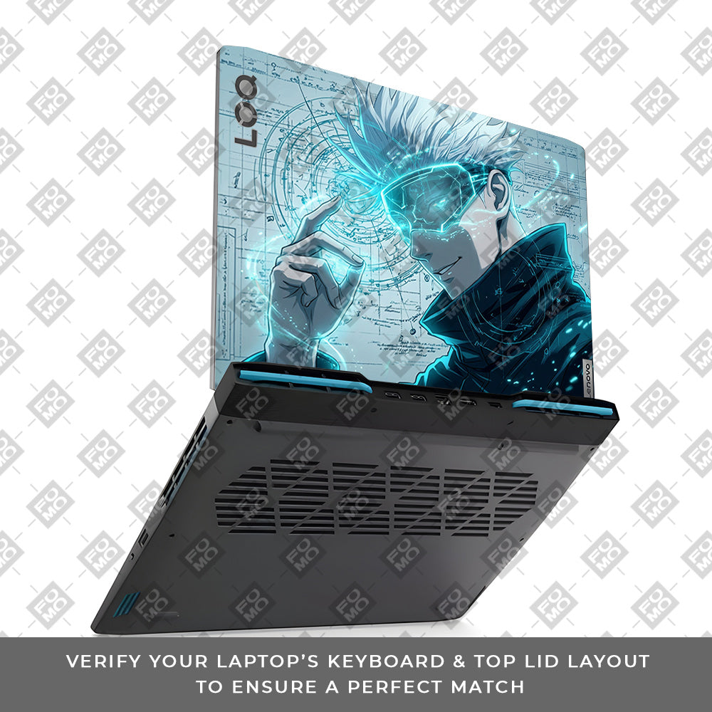Gojo Satoru Power Lenovo LOQ 2023 15IRH8, 15APH8 Laptop Skin