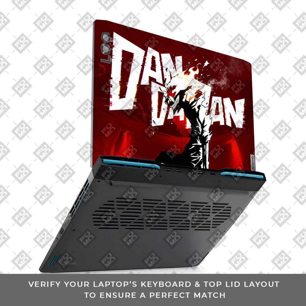 Dandadan Ignition Lenovo LOQ 2023 15IRH8, 15APH8 Laptop Skin