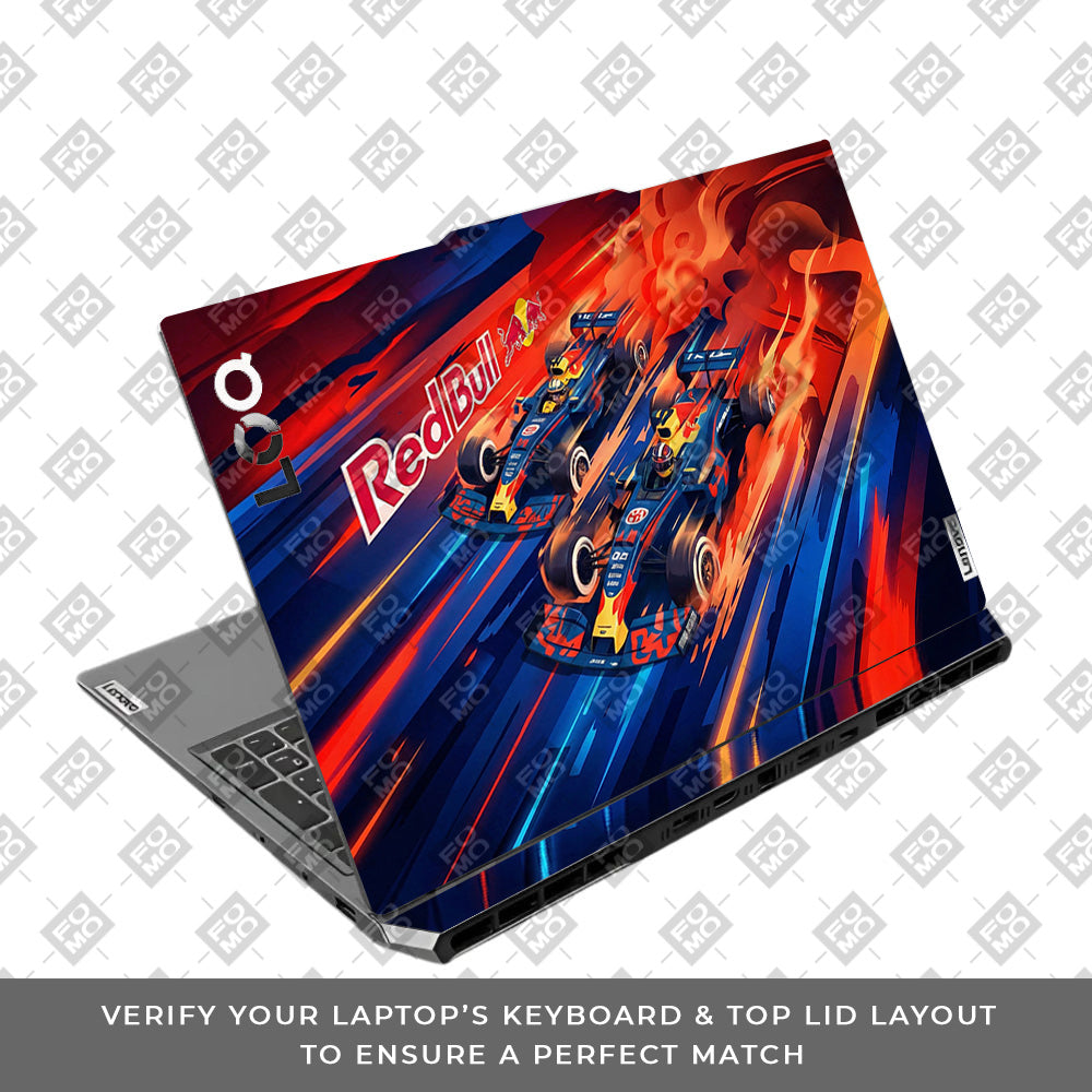 Red Bull Racing Velocity Lenovo LOQ 2024, 2025 Laptop Skin