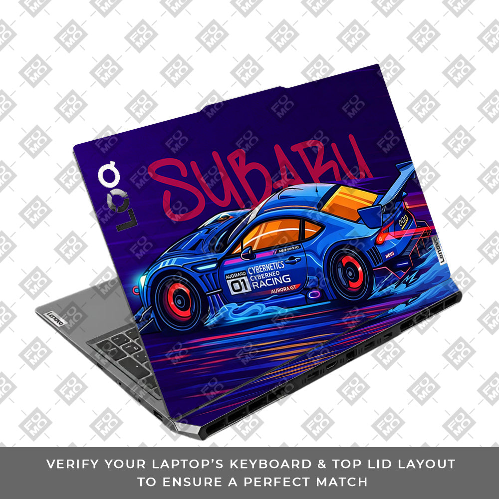 Subaru BRZ Lenovo LOQ 2024, 2025 Laptop Skin
