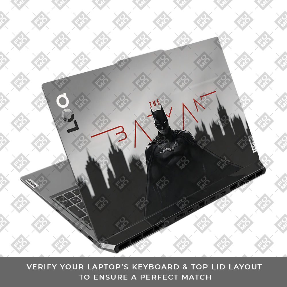 Gotham's Dark Avenger Lenovo LOQ 2024, 2025 3D Laptop Skin