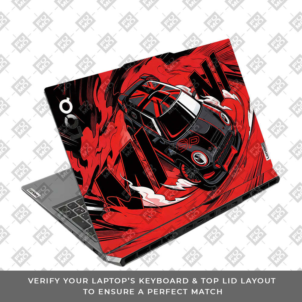 Mini Cooper Lenovo LOQ 2024, 2025 Laptop Skin