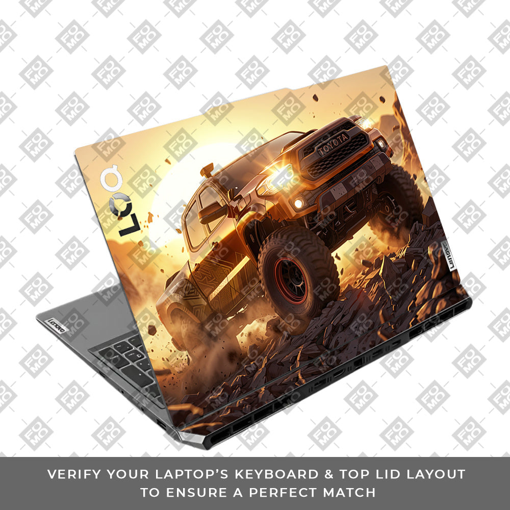 Toyota Off Road Beast Lenovo LOQ 2024, 2025 Laptop Skin