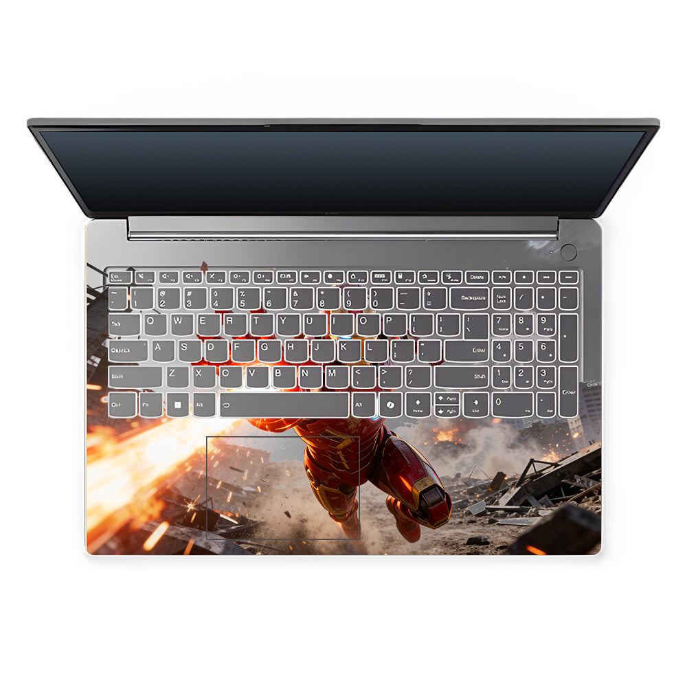 Transparent Iron Fist Lenovo LOQ Essential 15IAX9E Laptop Skin