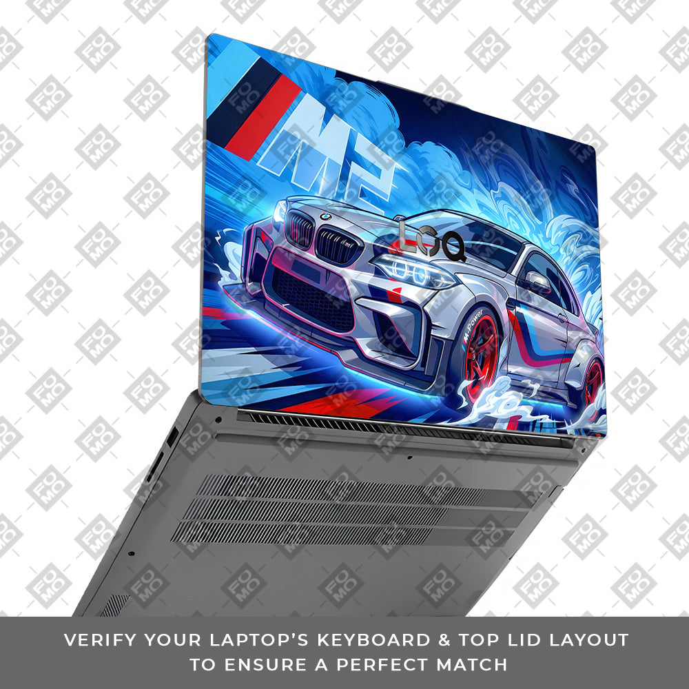 BMW M Performance Lenovo LOQ Essential 15IAX9E 3D Laptop Skin