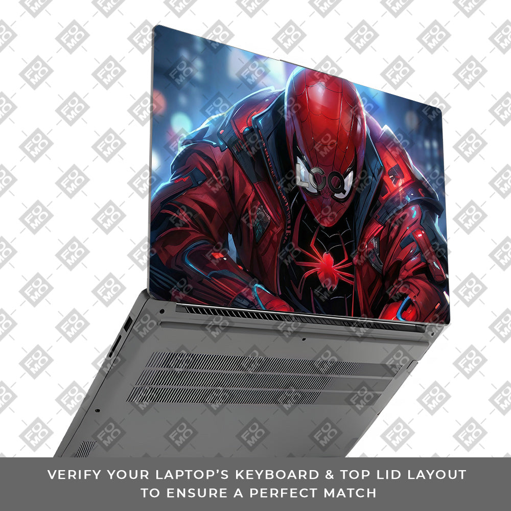 SpiderMan High Tech Hero Lenovo LOQ Essential 15IAX9E 3D Laptop Skin
