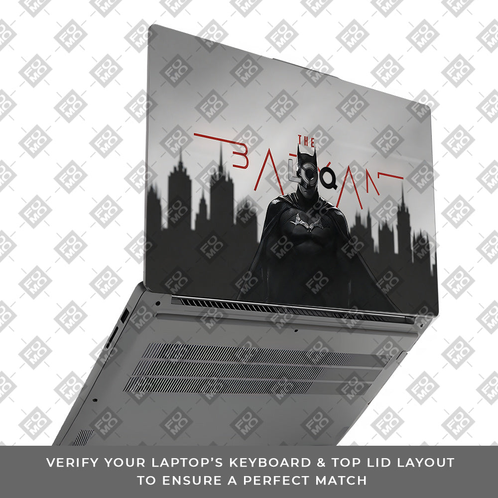 Gotham's Dark Avenger Lenovo LOQ Essential 15IAX9E 3D Laptop Skin