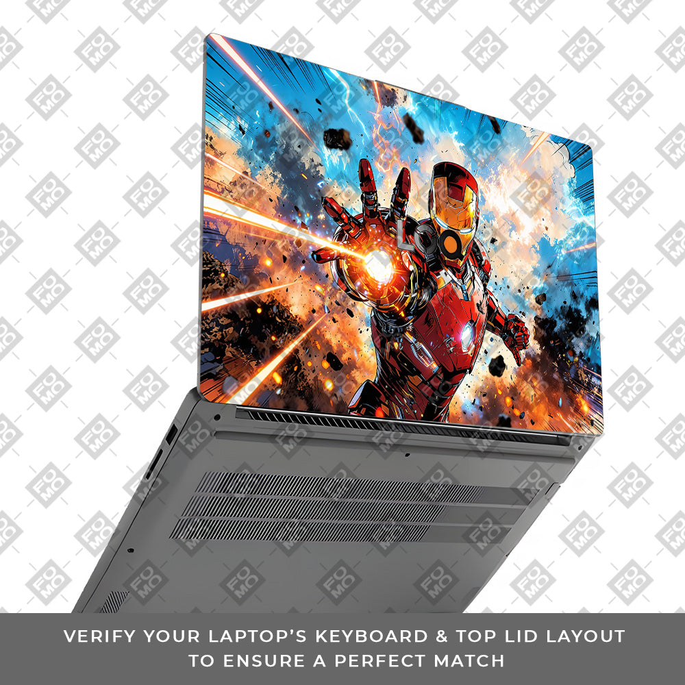 Iron Impact The Arc Reactor Lenovo LOQ Essential 15IAX9E  Laptop Skin