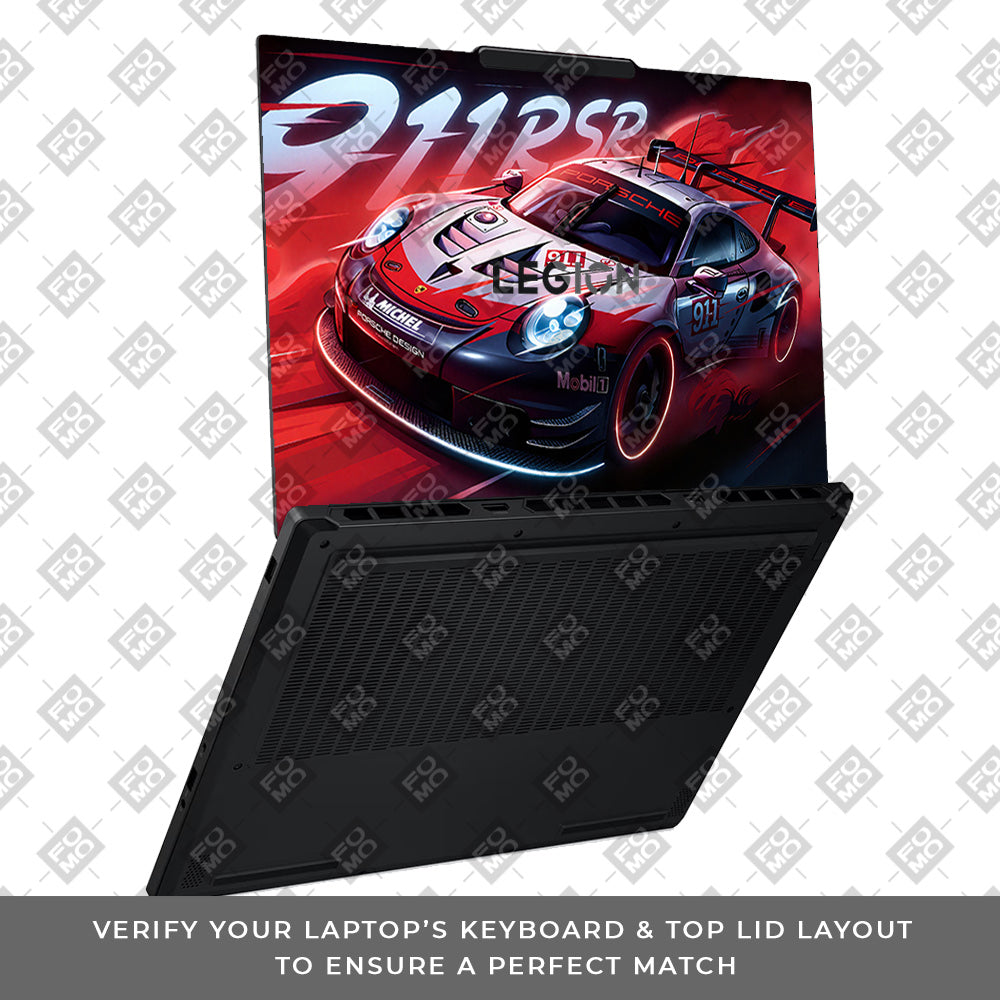Porsche 911 RSR Lenovo Legion 5 15AHP10 Laptop Skin