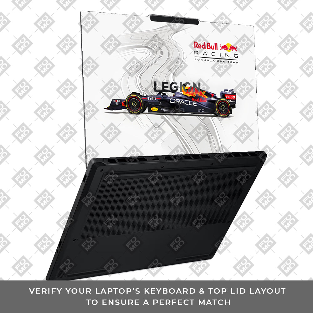 Red Bull Racing in Action Lenovo Legion 5 15AHP10 Laptop Skin