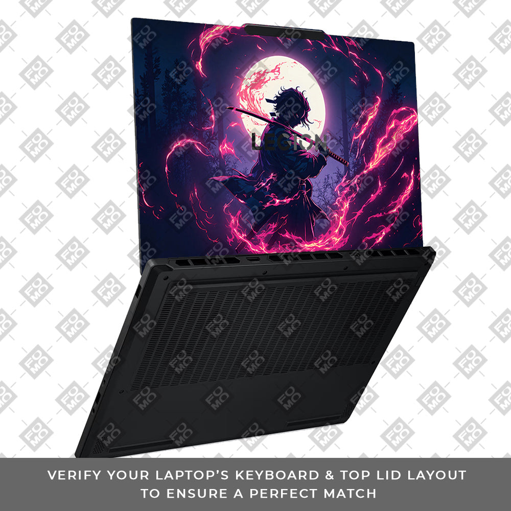 Tanjiro's Flame of Ember Lenovo Legion 5 15AHP10 Laptop Skin