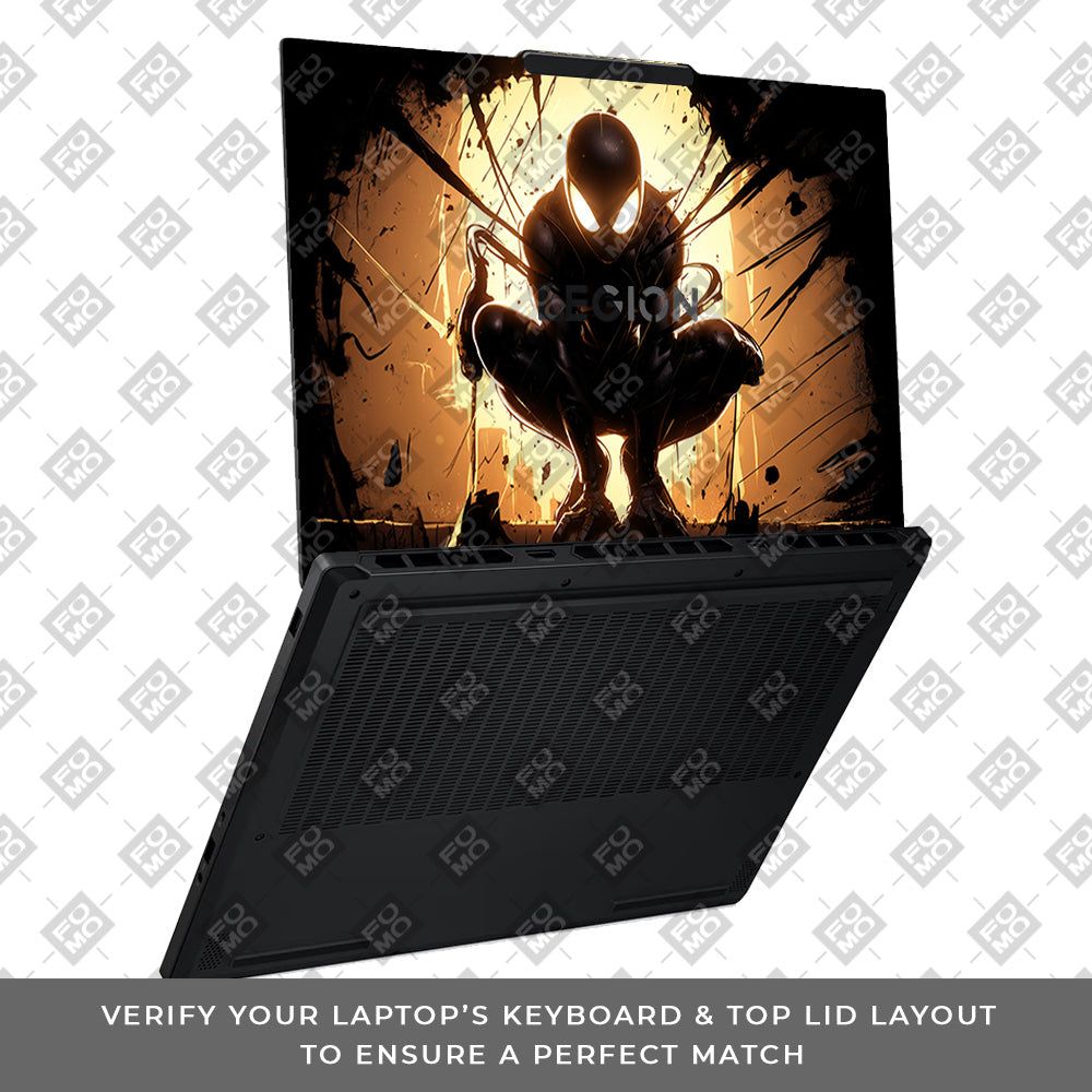 Shadow Spiderman Lenovo Legion 5 15AHP10 Laptop Skin