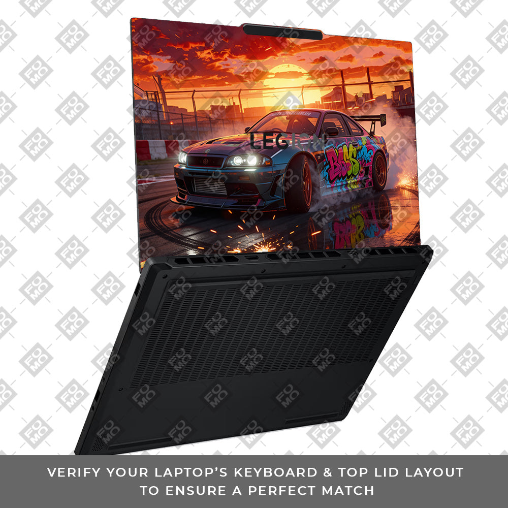 Tokyo Drift Vibes Lenovo Legion 5 15AHP10 Laptop Skin