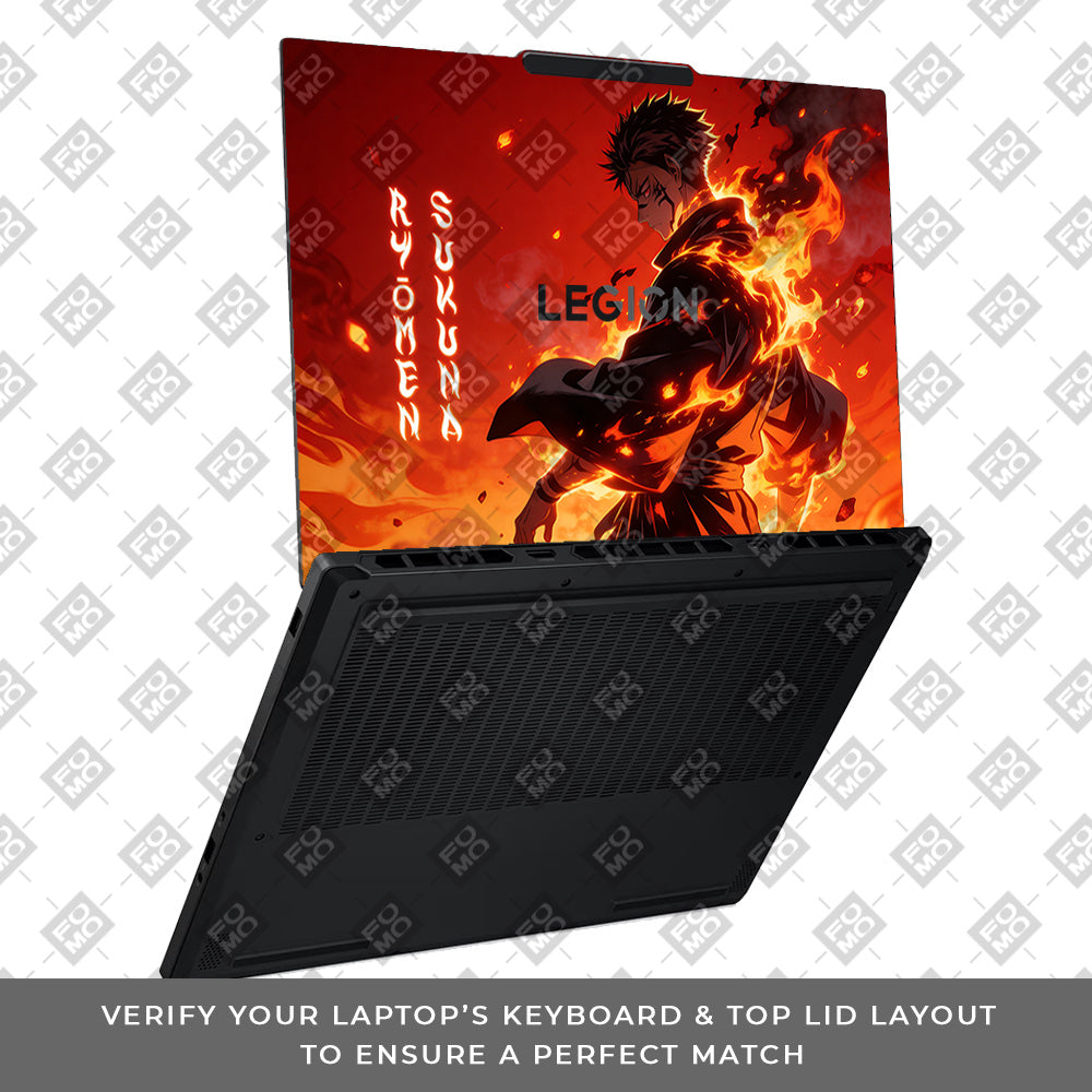 Ryomen Sukuna Lord of Curses Lenovo Legion 5 15AHP10 Laptop Skin