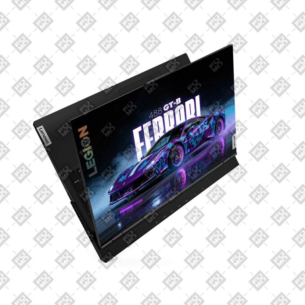 Psycho Drive Ferrari 488 Lenovo Legion 5 15ARH05  Laptop Skin