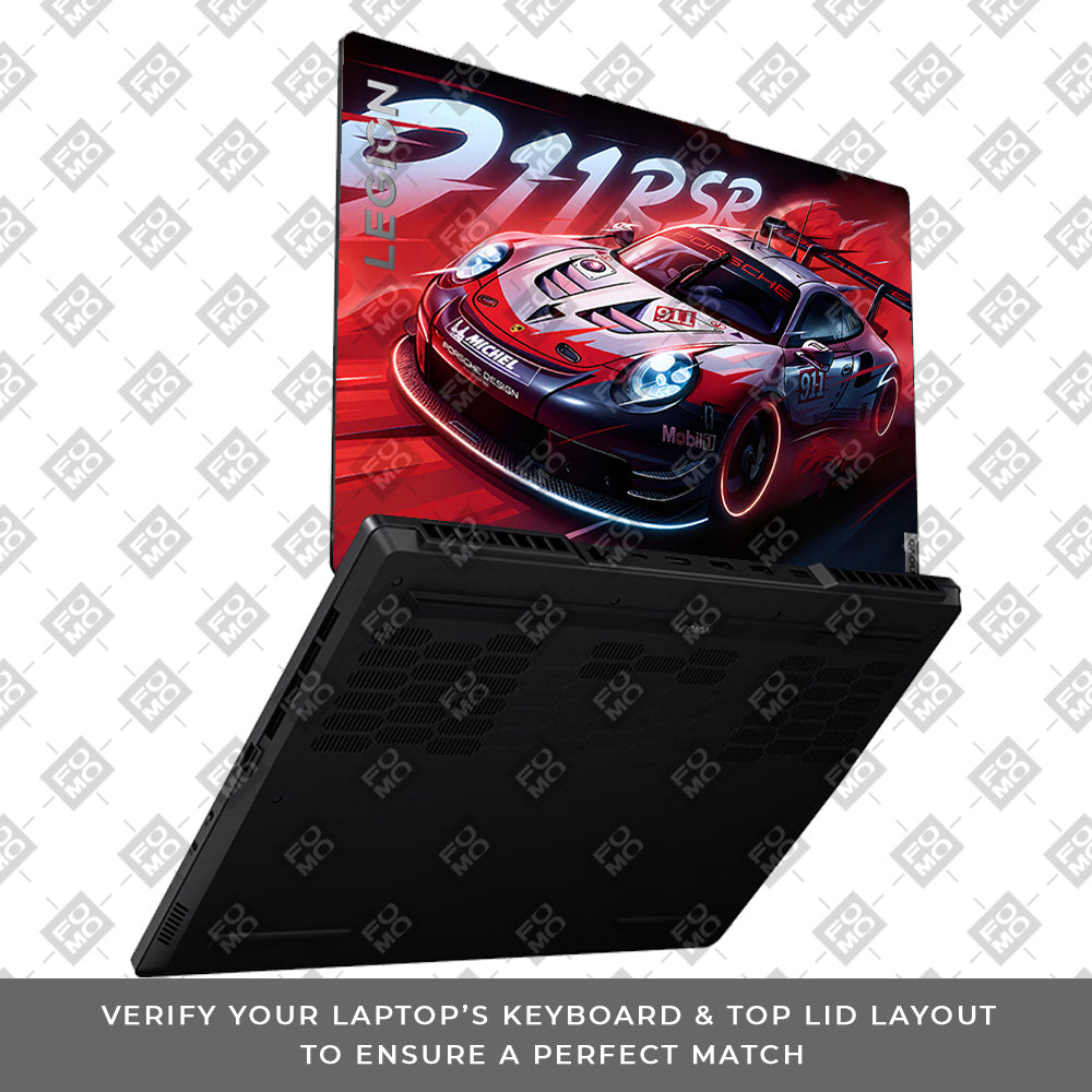 Porsche 911 RSR Lenovo Legion 5 15ARP8 Laptop Skin