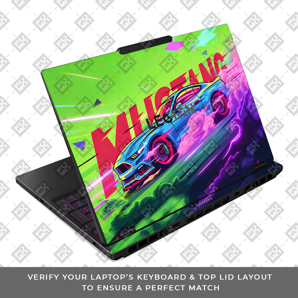 Ford Mustang Legacy Lenovo Legion 5 15IRX10 Laptop Skin