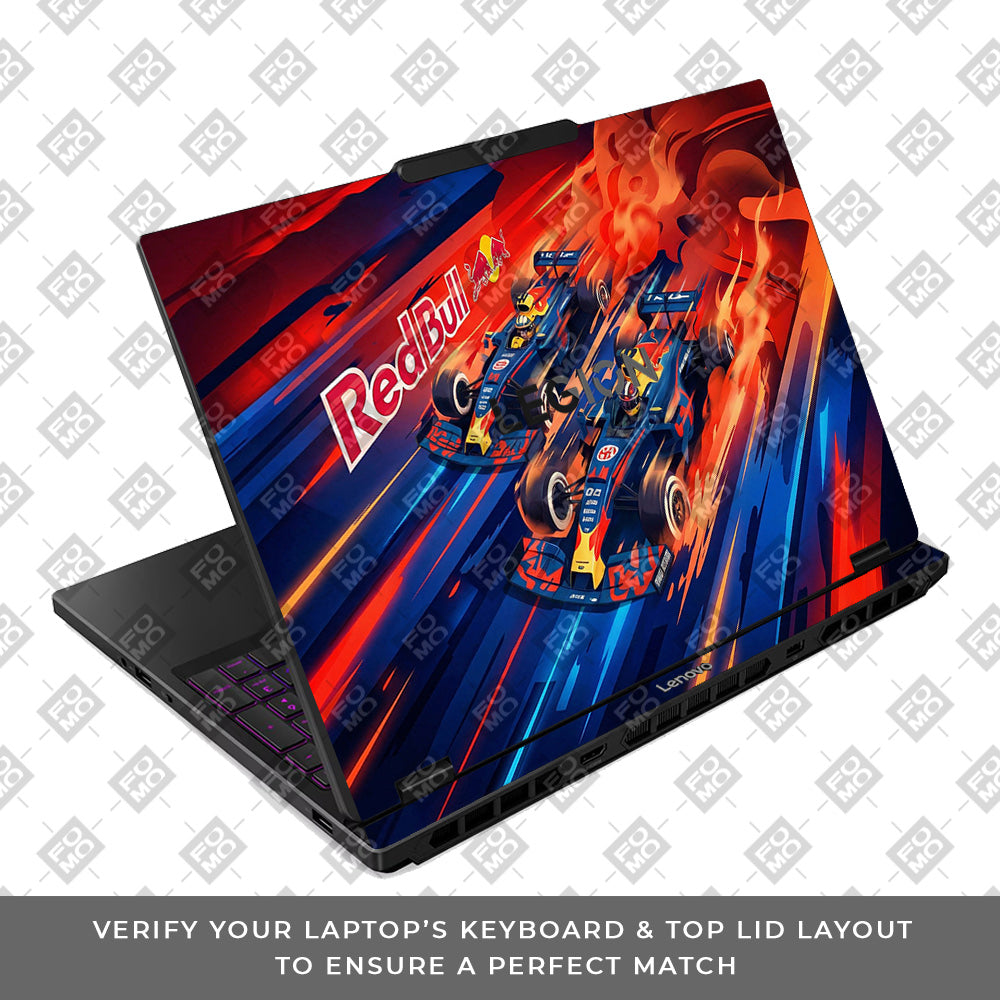 Red Bull Racing Velocity Lenovo Legion 5 15IRX10 Laptop Skin