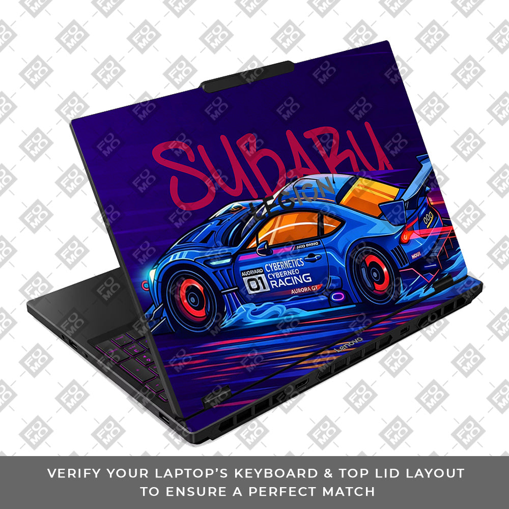 Subaru BRZ Lenovo Legion 5 15IRX10 Laptop Skin