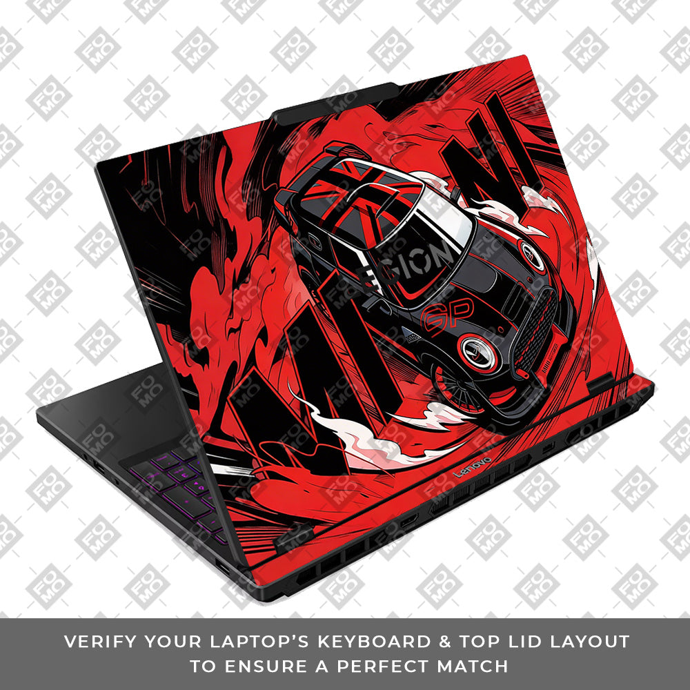 Mini Cooper Lenovo Legion 5 15IRX10 Laptop Skin