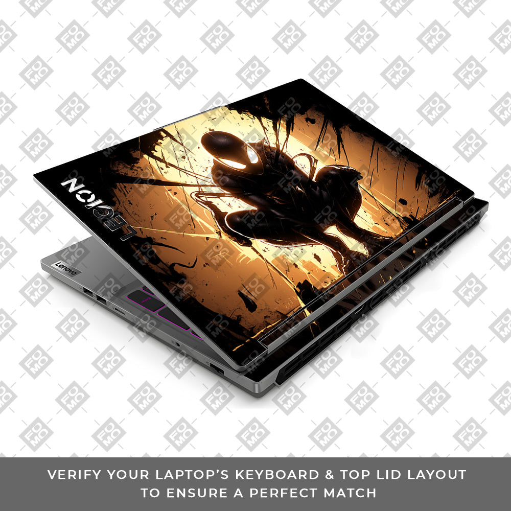 Shadow Spiderman Lenovo Legion 5 16IRX9 Laptop Skin