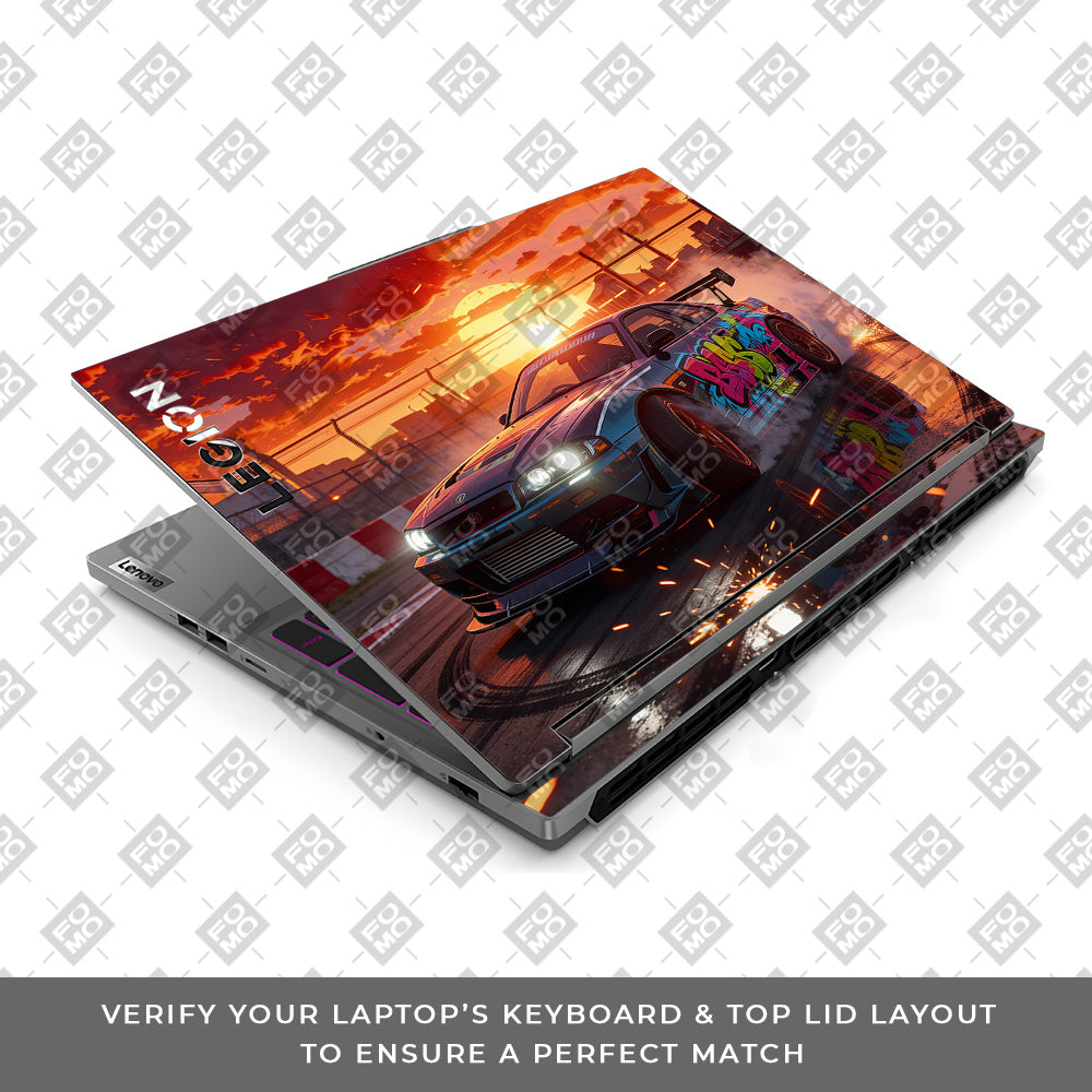 Tokyo Drift Vibes Lenovo Legion 5 16IRX9 Laptop Skin