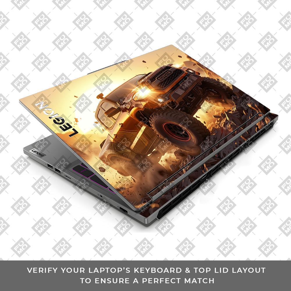 Toyota Off Road Beast Lenovo Legion 5 16IRX9 Laptop Skin