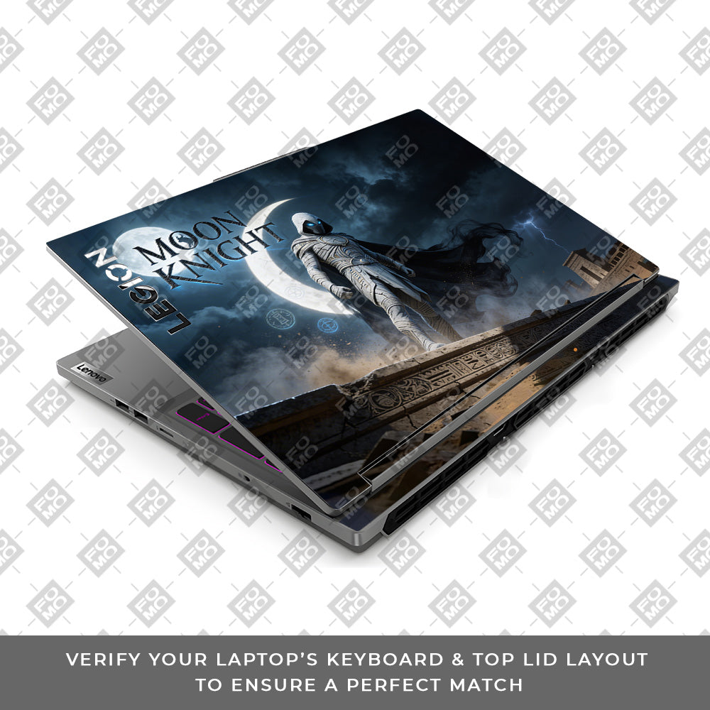 Moon Knight Lunar Vigil Lenovo Legion 5 16IRX9 Laptop Skin