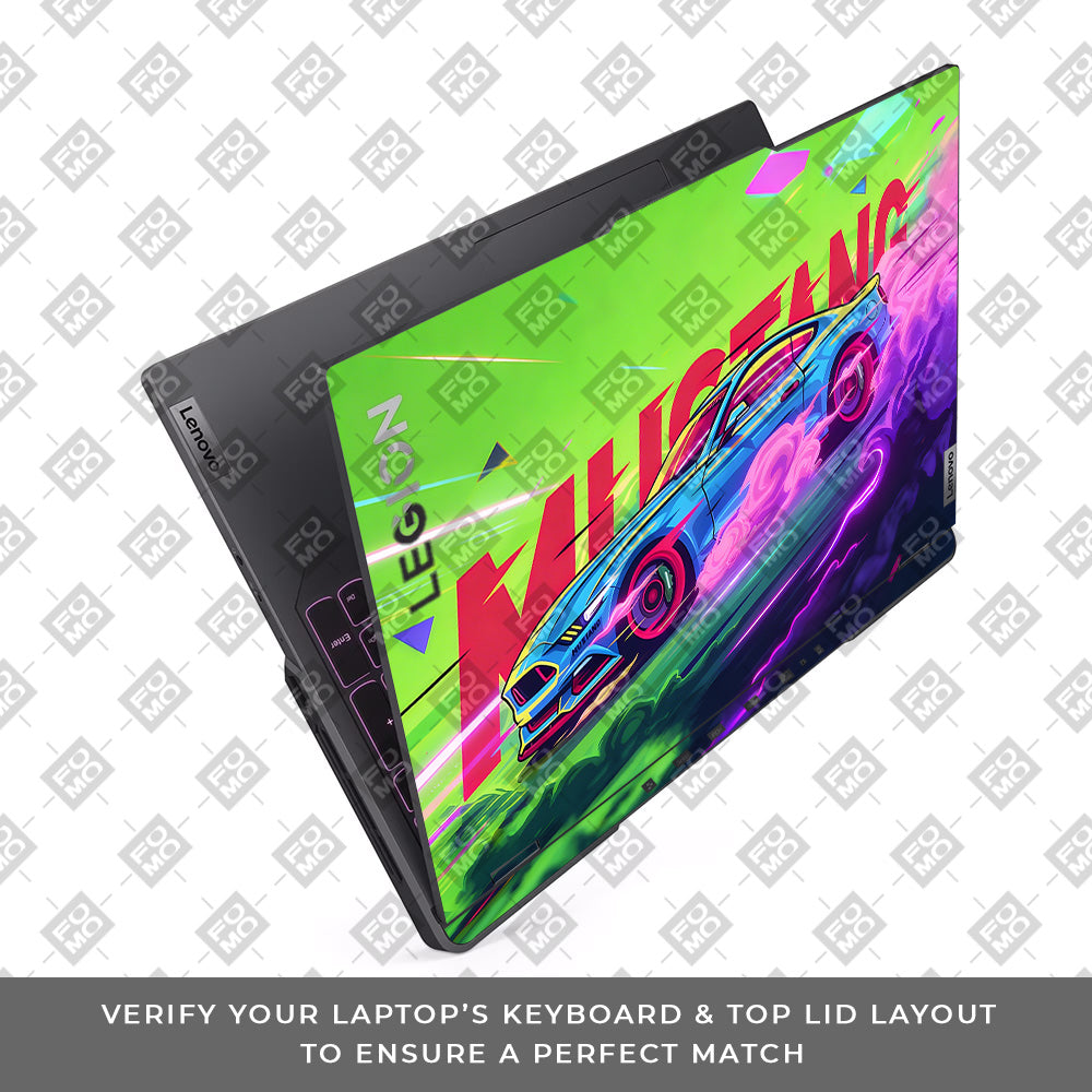 Ford Mustang Legacy Lenovo Legion 5 Pro 16IRX8 and 16IRX9 Laptop Skin