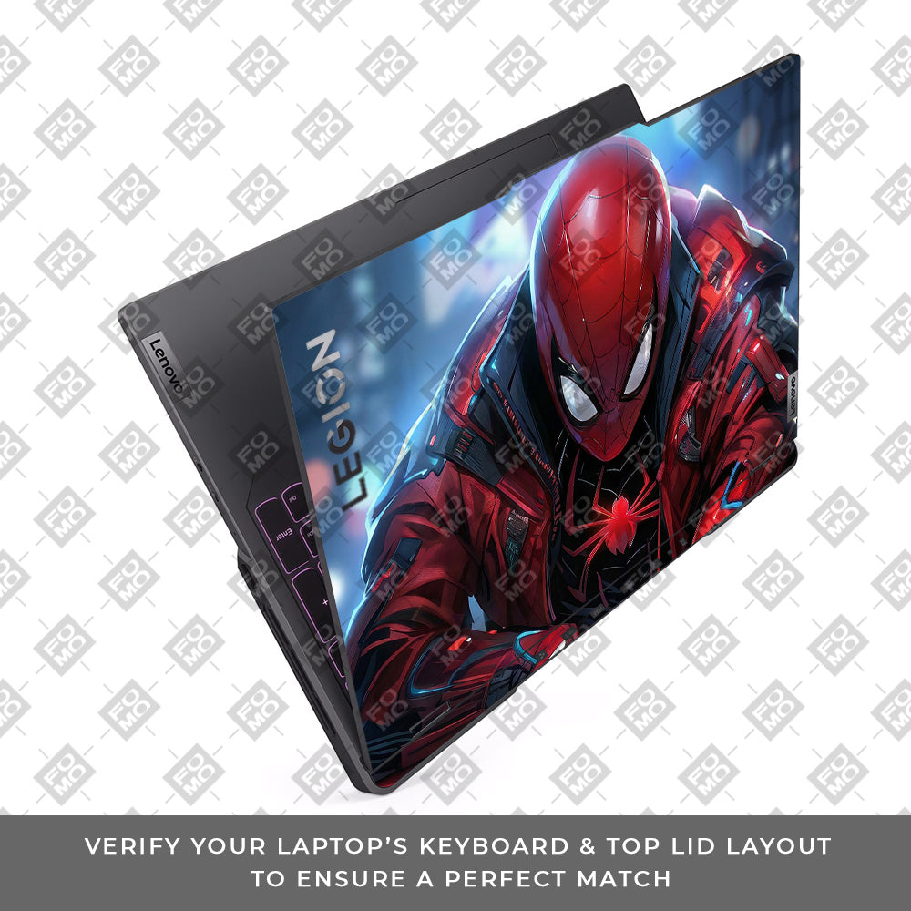 Spiderman Classic Lenovo Legion 5 Pro 16IRX8 and 16IRX9 Laptop Skin