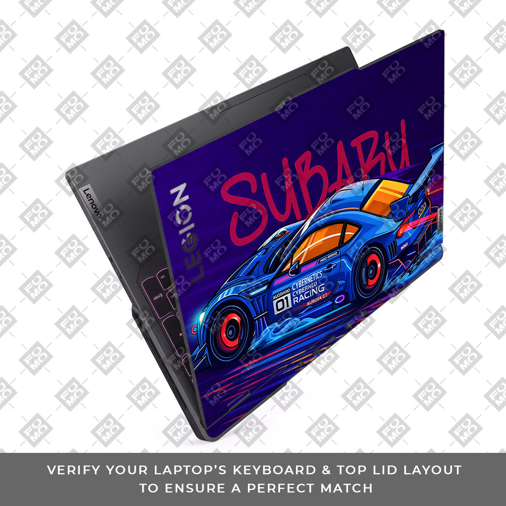 Subaru BRZ Lenovo Legion 5 Pro 16IRX8 and 16IRX9 Laptop Skin