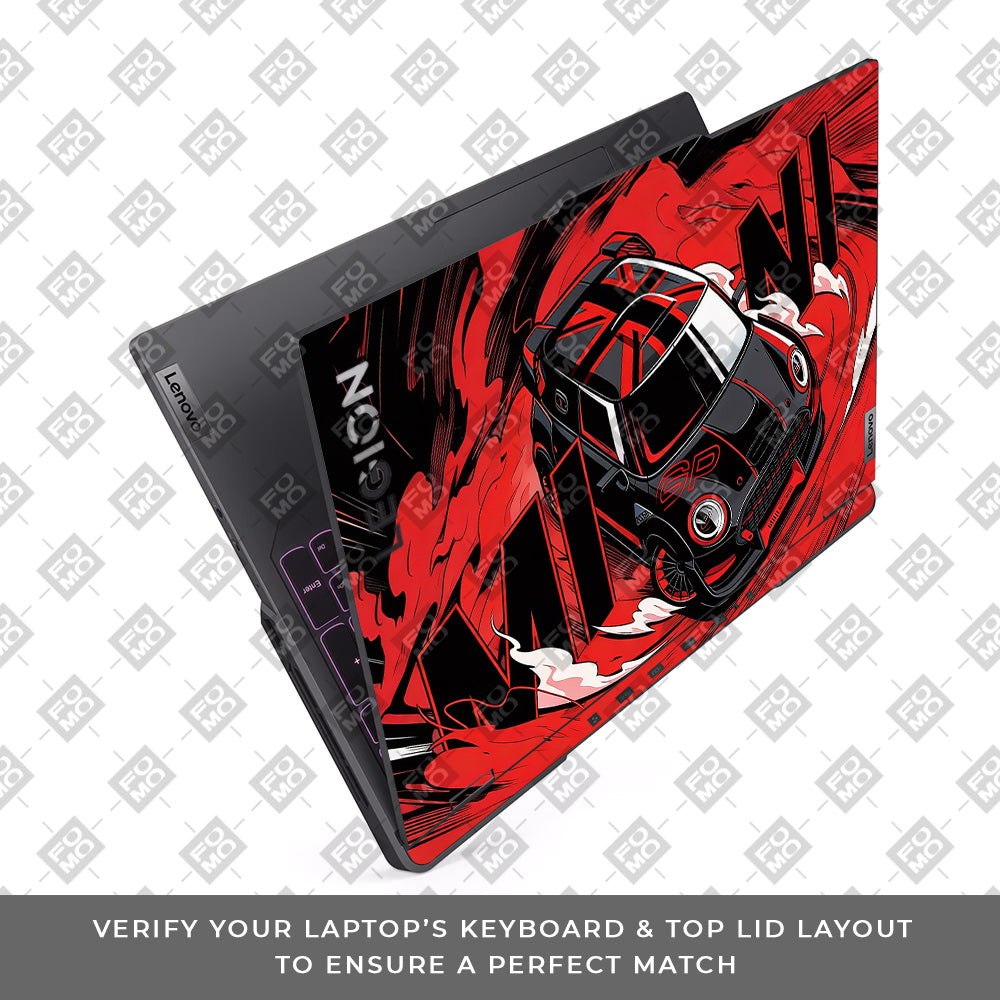 Mini Cooper Lenovo Legion 5 Pro 16IRX8 and 16IRX9 Laptop Skin