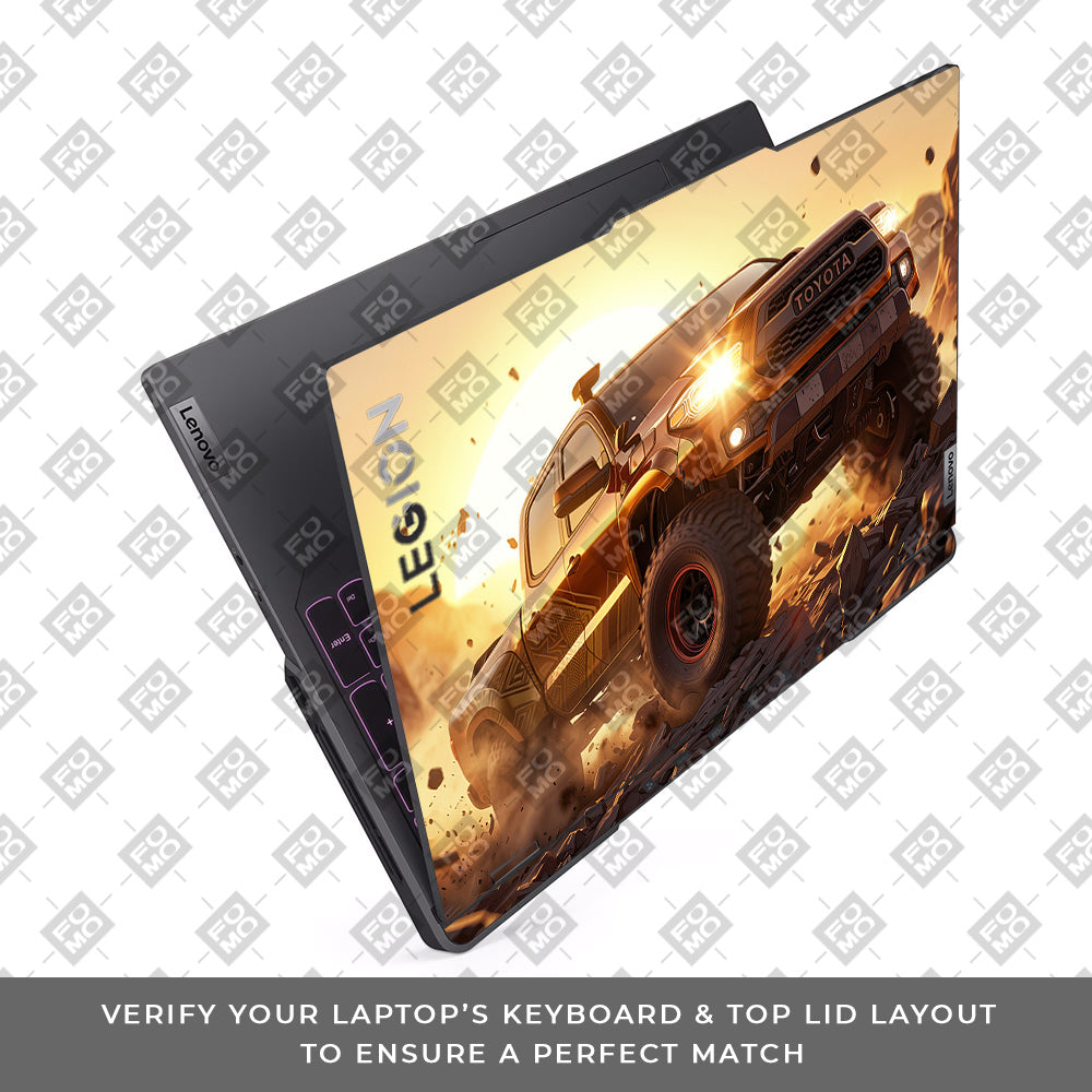 Toyota Off Road Beast Lenovo Legion 5 Pro 16IRX8 and 16IRX9 Laptop Skin