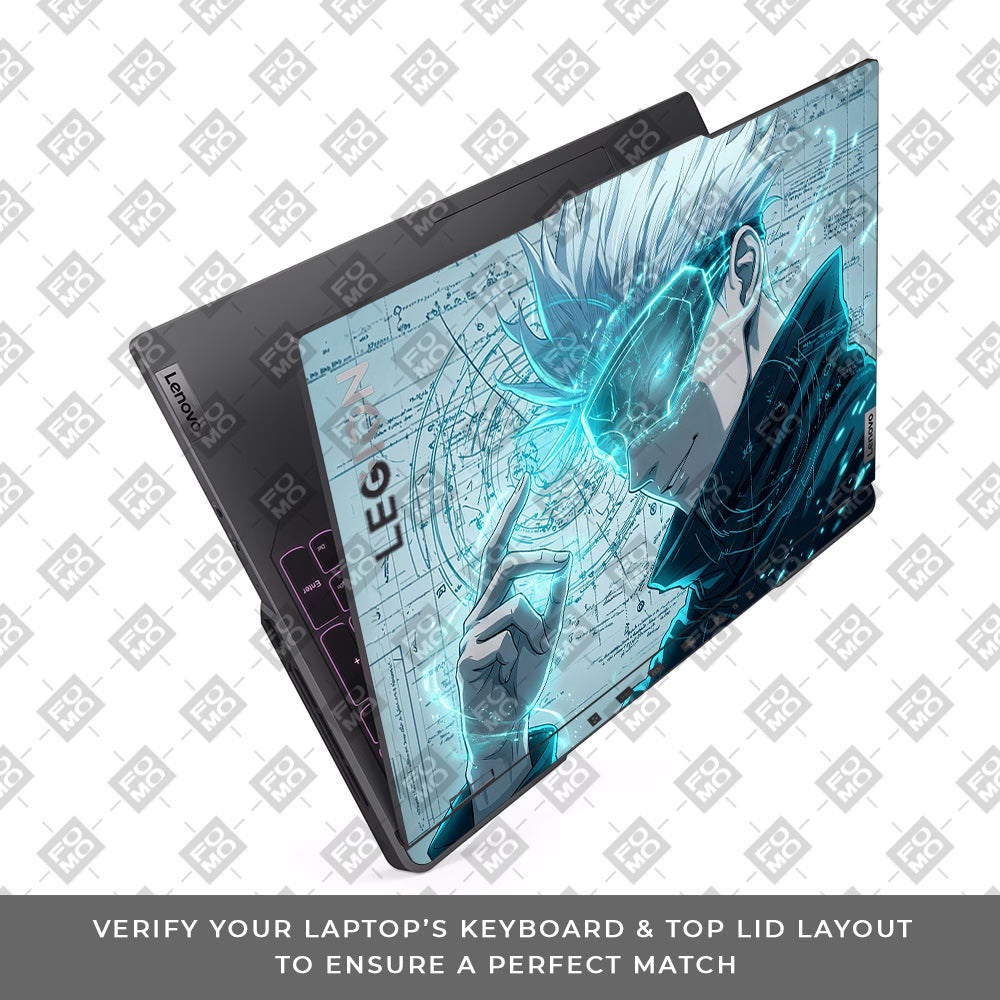Gojo Satoru Power Lenovo Legion 5 Pro 16IRX8 and 16IRX9 Laptop Skin