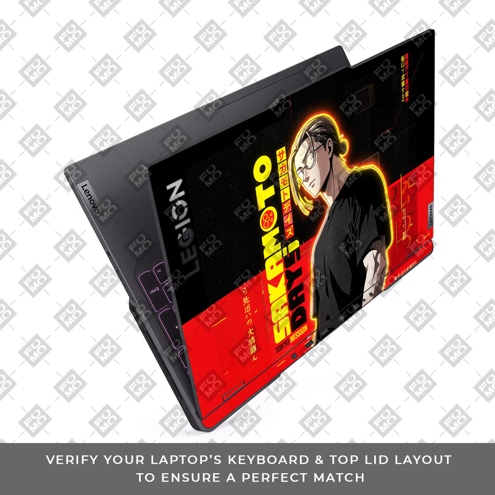 Taro Sakomoto Lenovo Legion 5 Pro 16IRX8 and 16IRX9 Laptop Skin