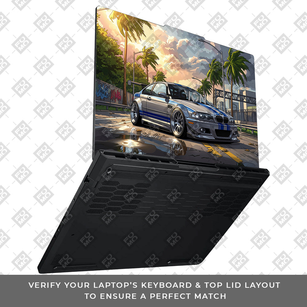 Street Icon BMW E46 Drift Legend Lenovo Legion Pro 5 16ADR10 Laptop Skin