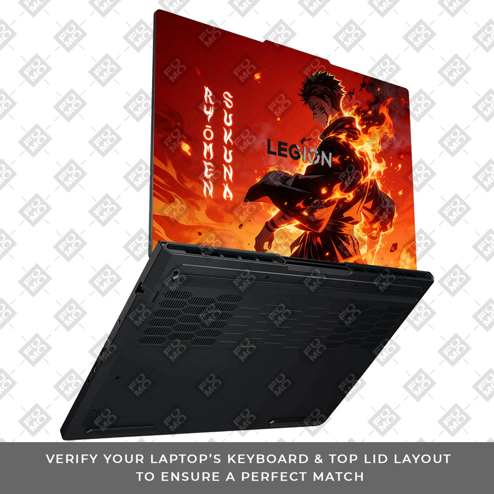 Ryomen Sukuna Lord of Curses Lenovo Legion Pro 5 16ADR10 Laptop Skin