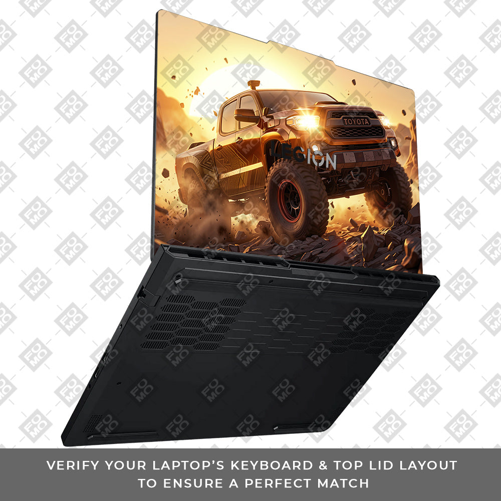 Toyota Off Road Beast Lenovo Legion Pro 5 16ADR10 Laptop Skin