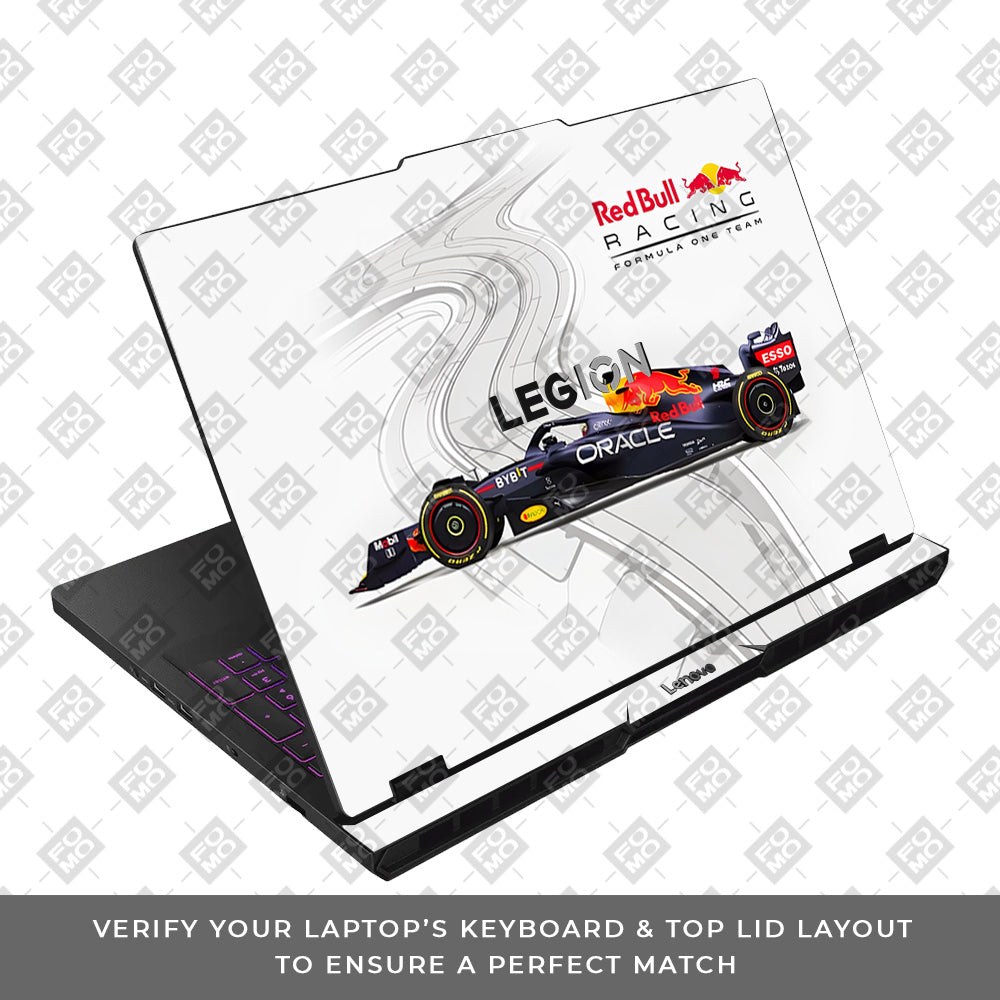 Red Bull Racing in Action Lenovo Legion Pro 5 16AFR10 Laptop Skin