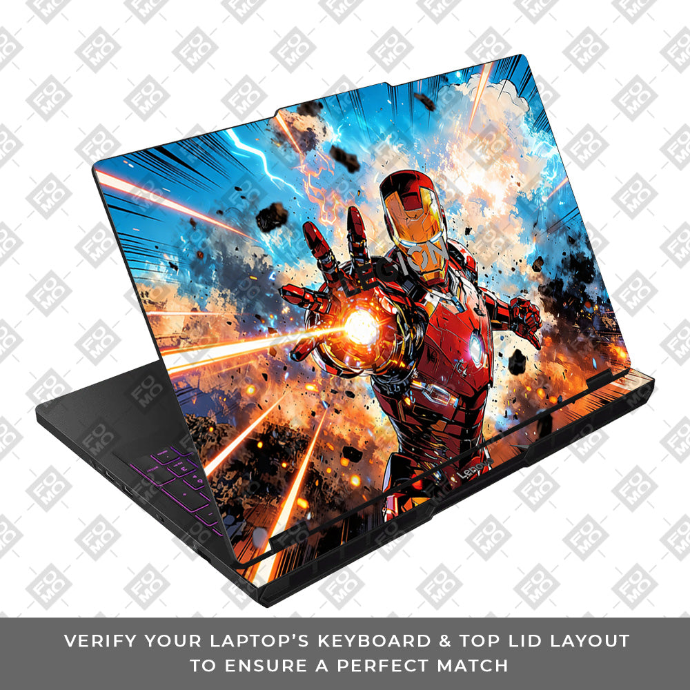 Iron Impact The Arc Reactor Lenovo Legion Pro 5 16AFR10 Laptop Skin