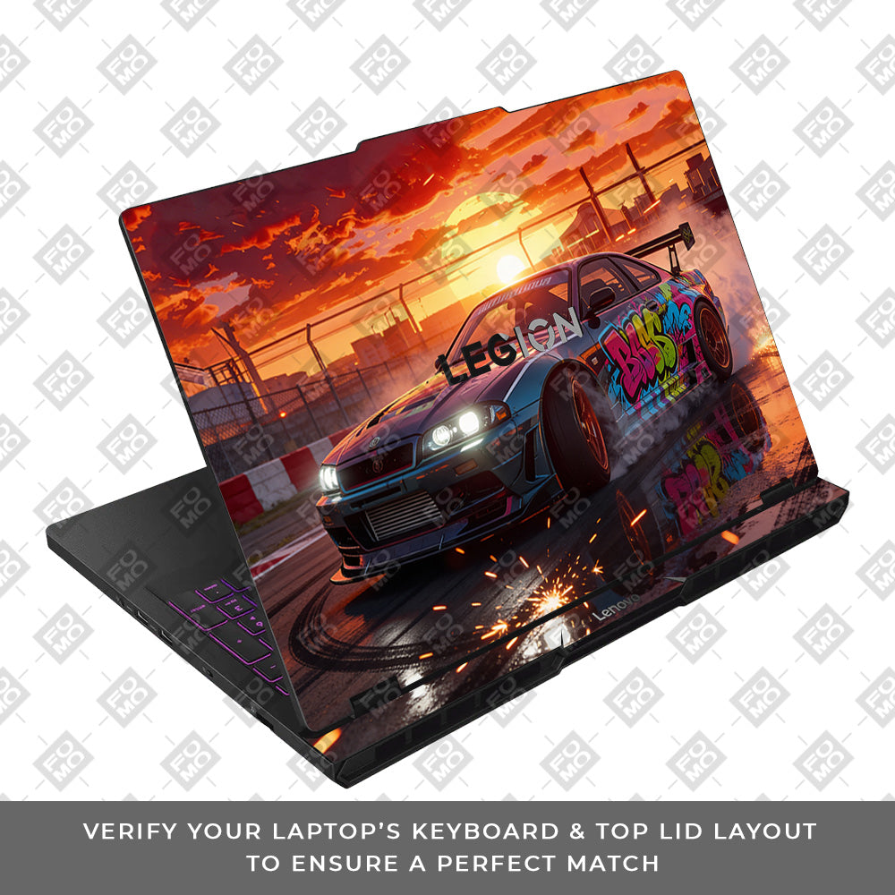 Tokyo Drift Vibes Lenovo Legion Pro 5 16AFR10 Laptop Skin