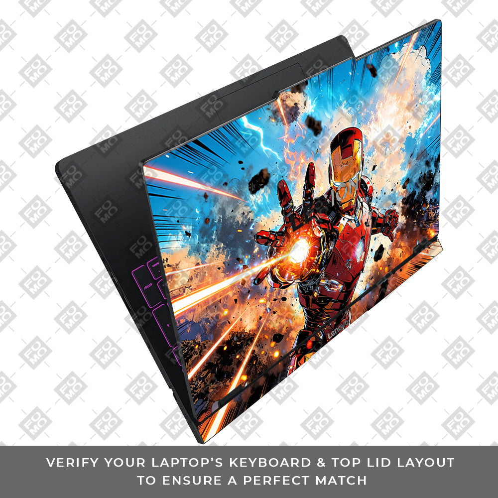 Iron Impact The Arc Reactor Lenovo Legion Pro 5 16IAX10 Laptop Skin