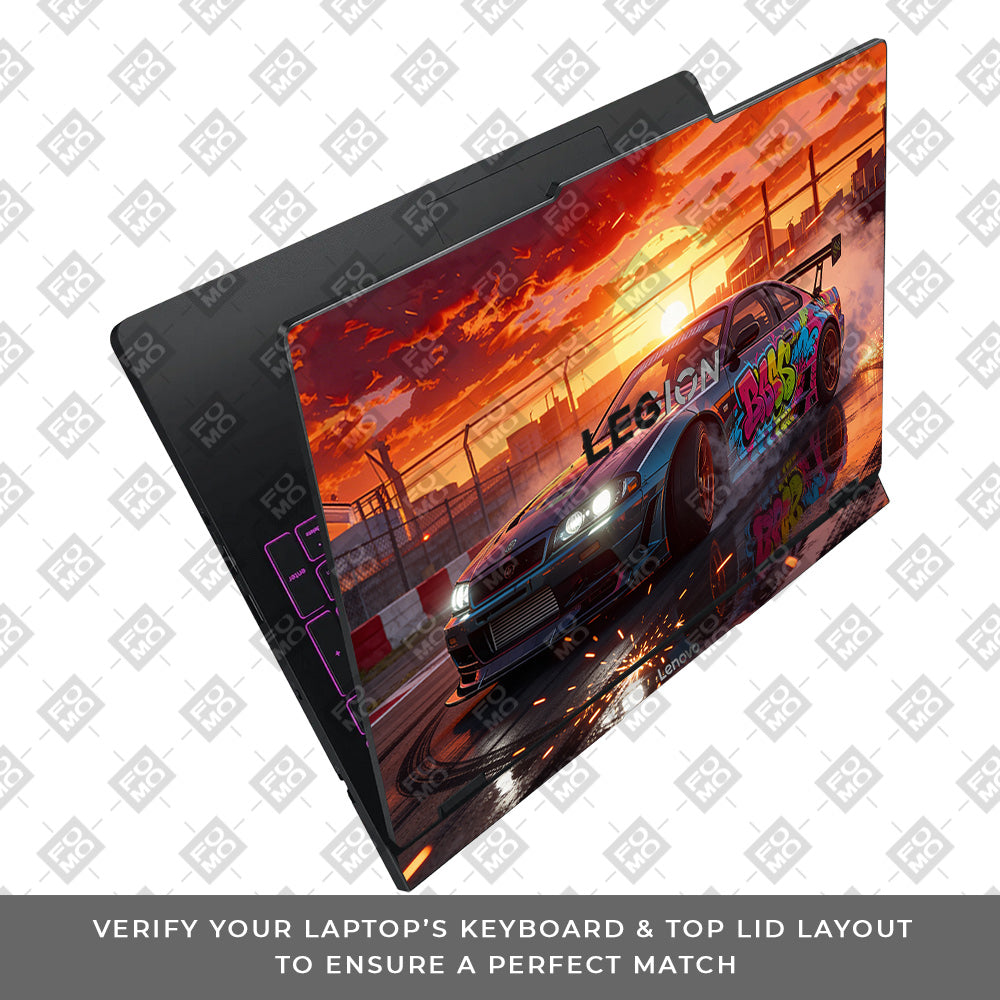 Tokyo Drift Vibes Lenovo Legion Pro 5 16IAX10 Laptop Skin