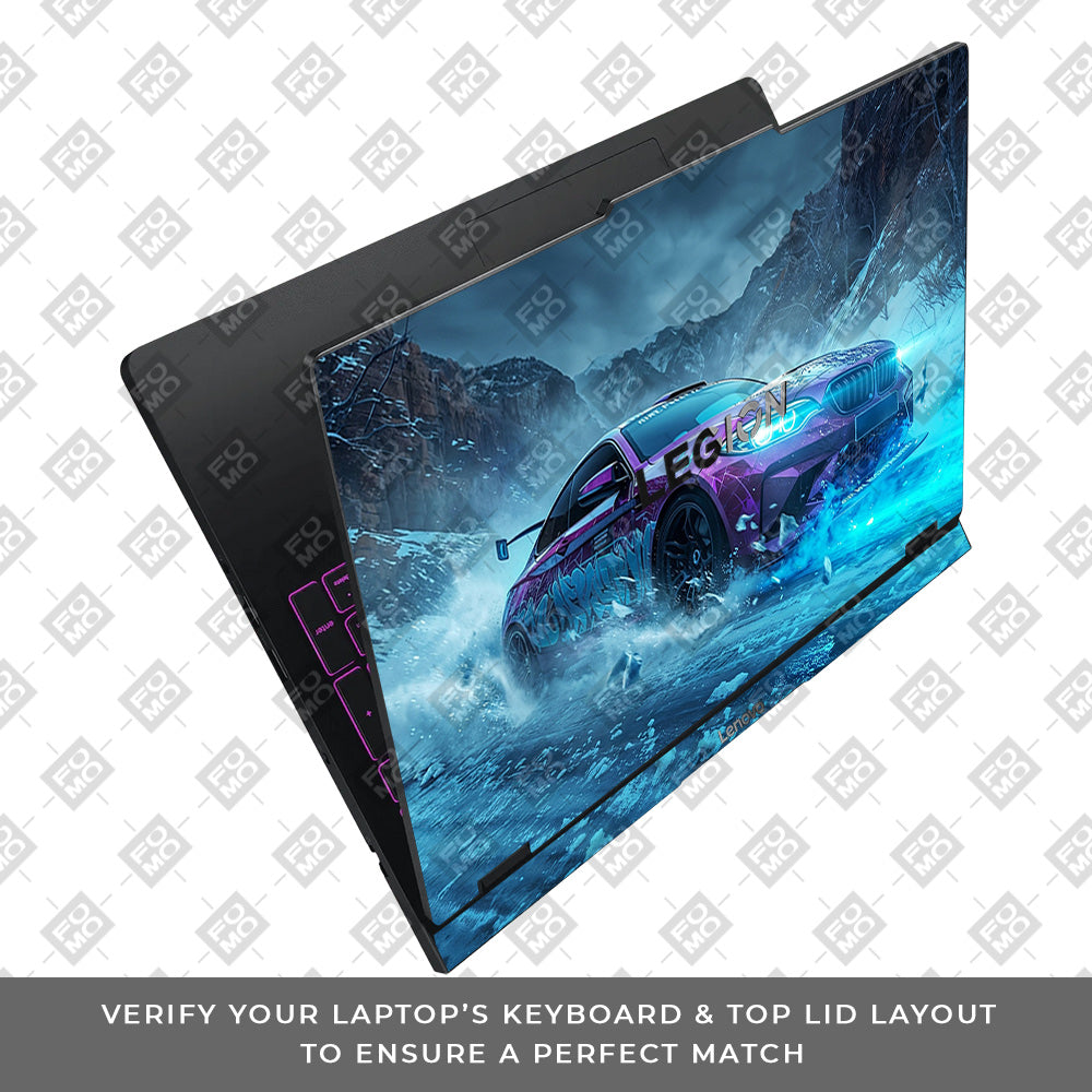 BMW Neon Drift Lenovo Legion Pro 5 16IAX10 Laptop Skin