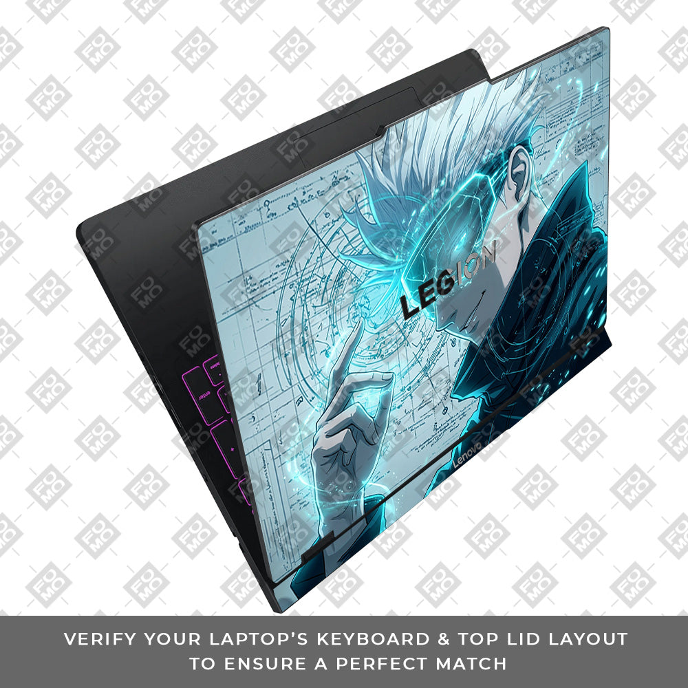 Gojo Satoru Power Lenovo Legion Pro 5 16IAX10 Laptop Skin