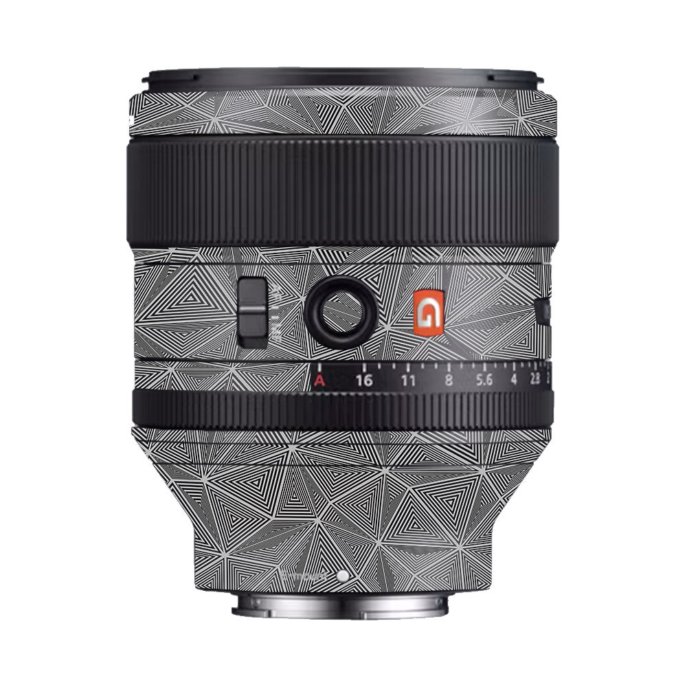 Textured Dark Prism Geometric Sony FE 85mm f/1.4 GM Camera Lens Skin