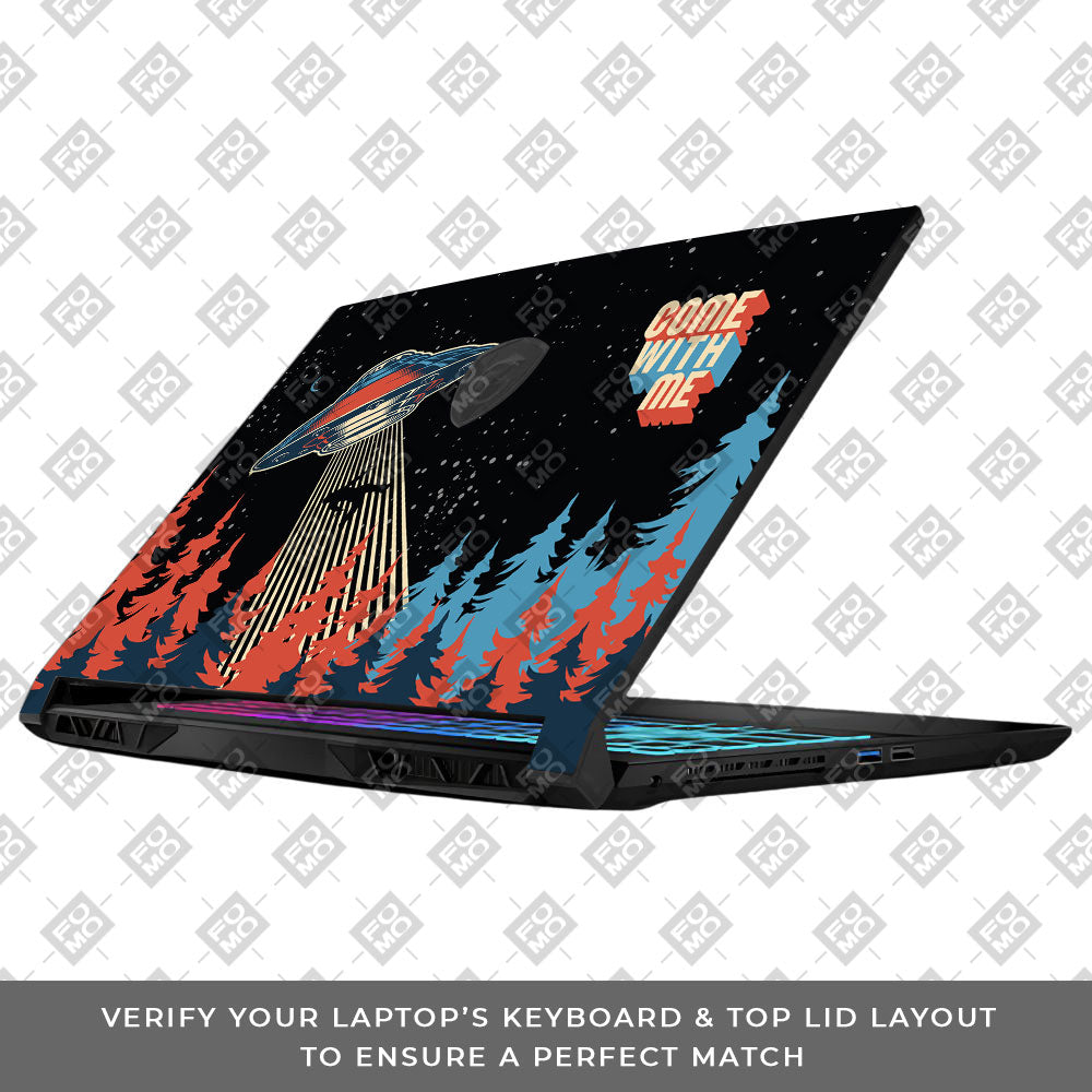 Come with Me MSI Katana 15 B13V 3D Laptop Skin